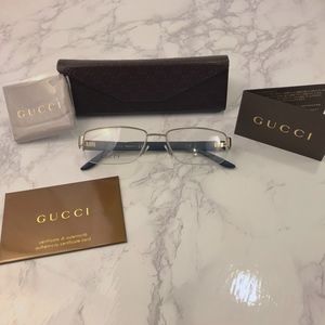 Gucci GG2219 Frames Semi Matte Ruthenium Blue